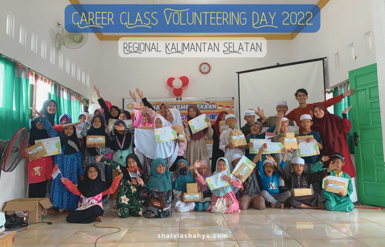 Career Class Volunteering Day di TPA Daarul Qur’an, Kandangan